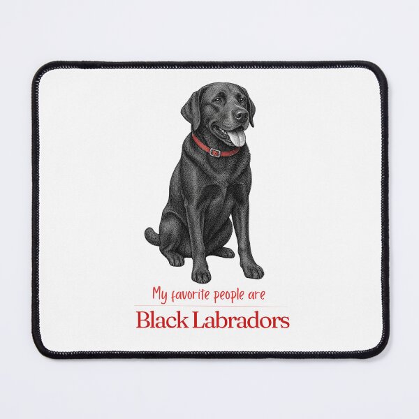 Item preview, My Favorite People Are Black Labradors | Black Lab Mom Dad Gift | Black Lab Christmas Gift | Birthday Gift | Shirt Mug Sticker designed and sold by The Frog.