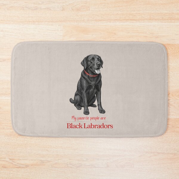 Artikelvorschau, Meine Lieblingsmenschen sind schwarze Labradore | Geschenk für schwarze Labrador-Mama und -Papa | Weihnachtsgeschenk für schwarze Labradore | Geburtstagsgeschenk | T-Shirt-Tassen-Aufkleber entworfen und verkauft von The Frog.