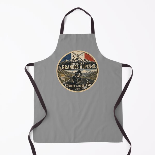 Item preview, Cormet de Roselend, France Route des Grandes Alpes Motorcycle TShirt & Sticker 05 designed and sold by OuterShellUK.