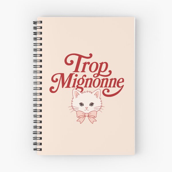 Item preview, Trop Mignonne French for Too Cute Coquette Cat designed and sold by AbsoluteMotif.