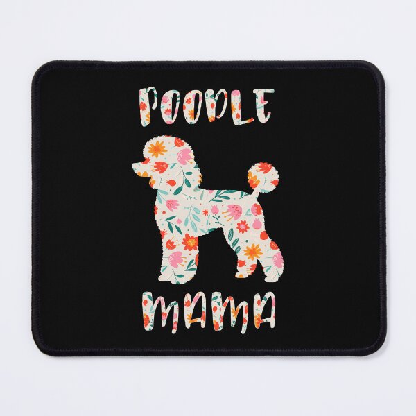 Item preview, Poodle Mama Floral Dog Lover designed and sold by HandicraftArt.