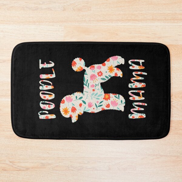 Item preview, Poodle Mama Floral Dog Lover designed and sold by HandicraftArt.