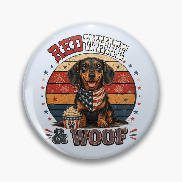 Item preview, Patriotic Dachshund 4th of July Wiener Dog designed and sold by tamdevo1.