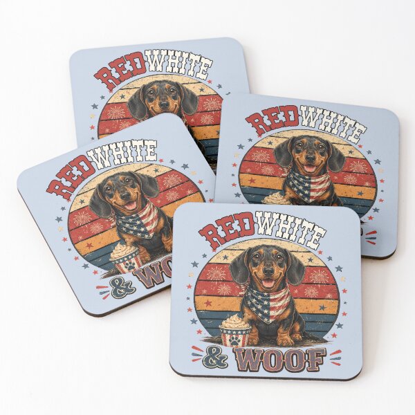 Item preview, Patriotic Dachshund 4th of July Wiener Dog designed and sold by tamdevo1.