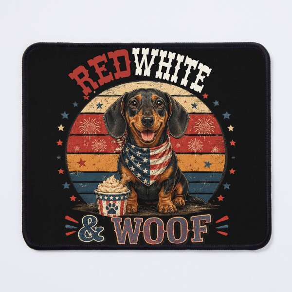 Item preview, Patriotic Dachshund 4th of July Wiener Dog designed and sold by tamdevo1.