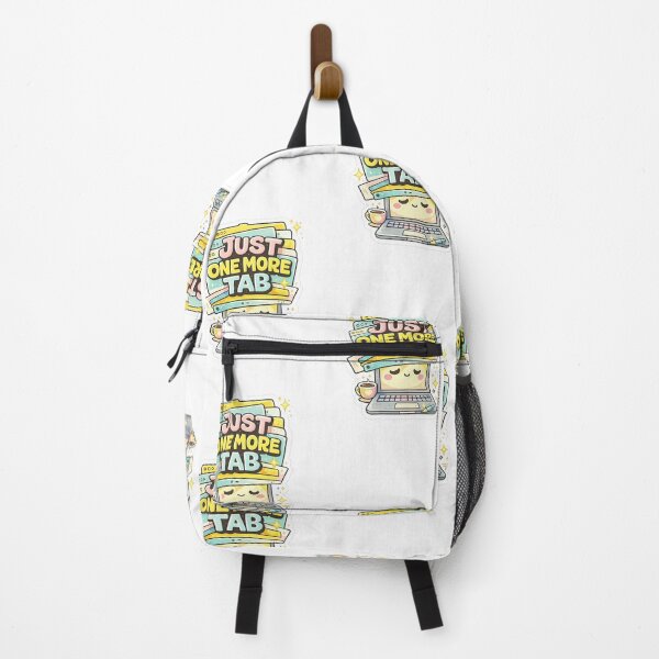 Item preview, Cute Laptop Art – Just One More Tab designed and sold by Chromaluxe.