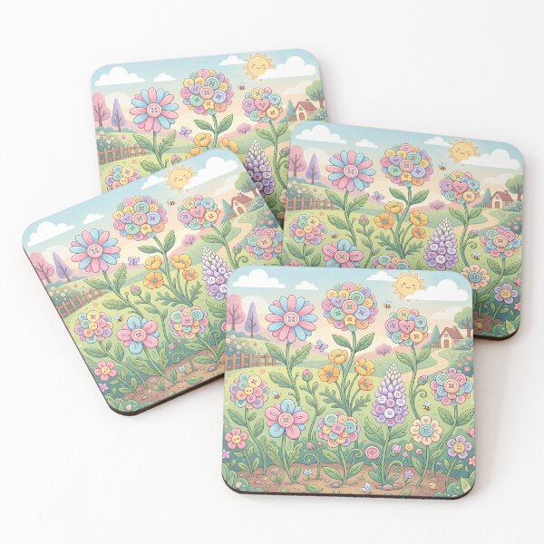 Item preview, Cute Pastel Floral Fantasy Sticke designed and sold by CuteRage.