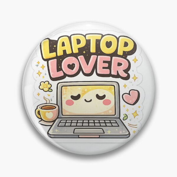 Item preview, Laptop Lover – Cute Tech Enthusiast Art designed and sold by Chromaluxe.