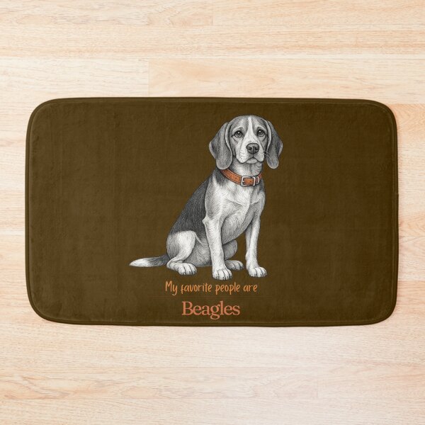 Item preview, My Favorite People Are Beagles | Beagle Mom Dad Gift | Beagle Christmas Gift | Beagle Birthday Gift | Hound Dog Shirt Mug Sticker designed and sold by The Frog.
