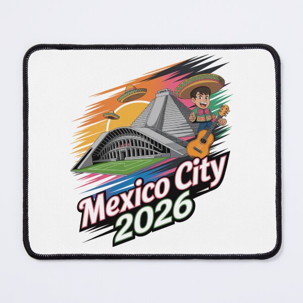 Item preview, Mexico City 2026 Azteca Stadium Pyramid Mariachi T-Shirt V22 designed and sold by DarylWelsh2024.
