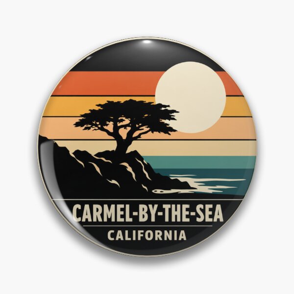 Item preview, Carmel-by-the-Sea California: Lone Cypress Silhouette designed and sold by CircinusStore.