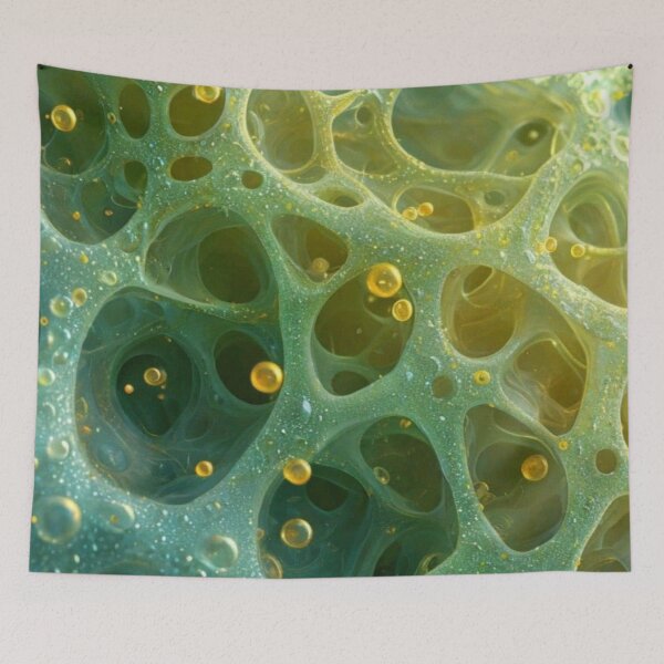 Item preview, Organic Cellular Sea Sponge Deep Ocean Biomorphic 3D Texture designed and sold by LYAN-STORE.