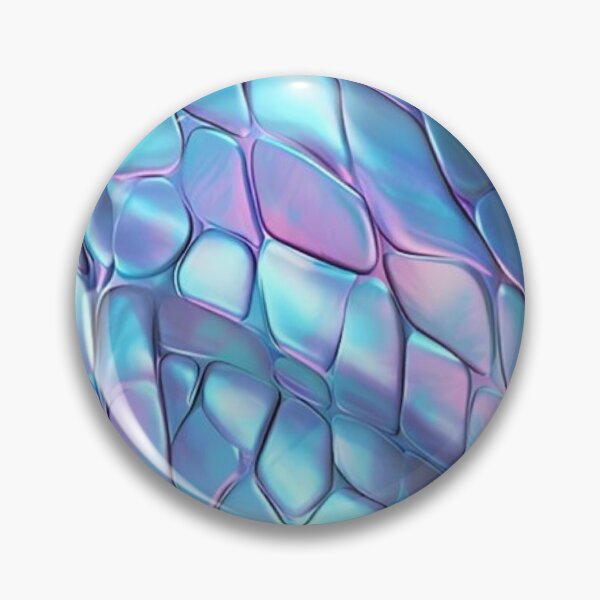 Item preview, Holographic Mermaid Scales Iridescent Dragon Skin 3D Texture designed and sold by LYAN-STORE.