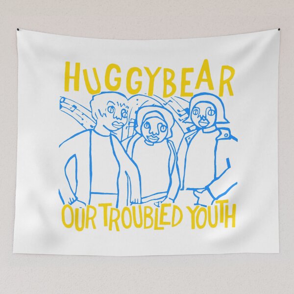 Item preview, Blue Silhouette Human Yellow Typography designed and sold by billiasbros.