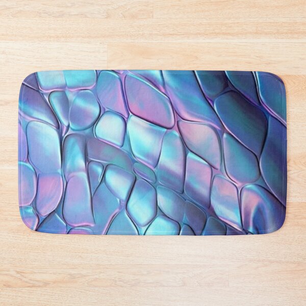 Item preview, Holographic Mermaid Scales Iridescent Dragon Skin 3D Texture designed and sold by LYAN-STORE.