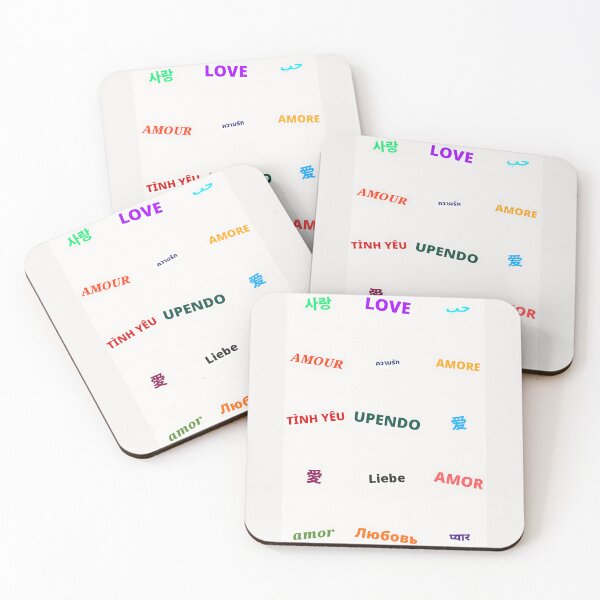 Item preview, Worldwide Love Heavy Typography Grid by SOO studio73 designed and sold by SOOstudio73.