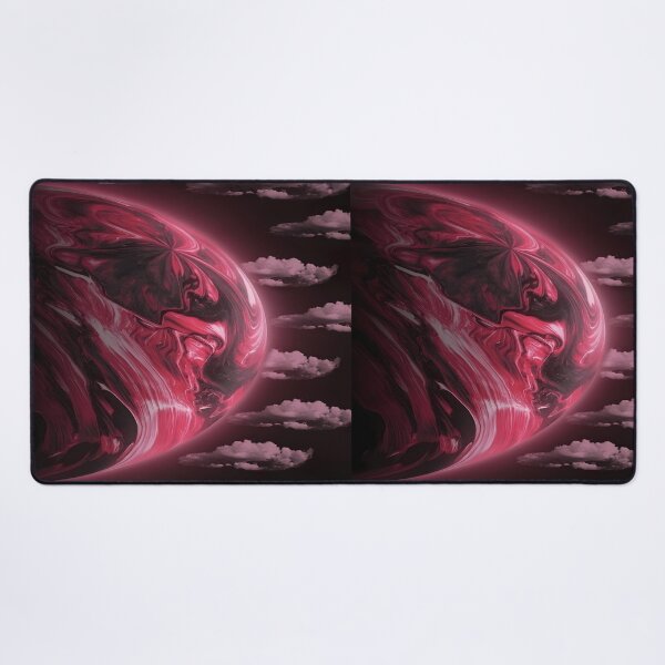 Item preview, Surreal Crimson Planet in Cloudy Night Sky designed and sold by L&L.