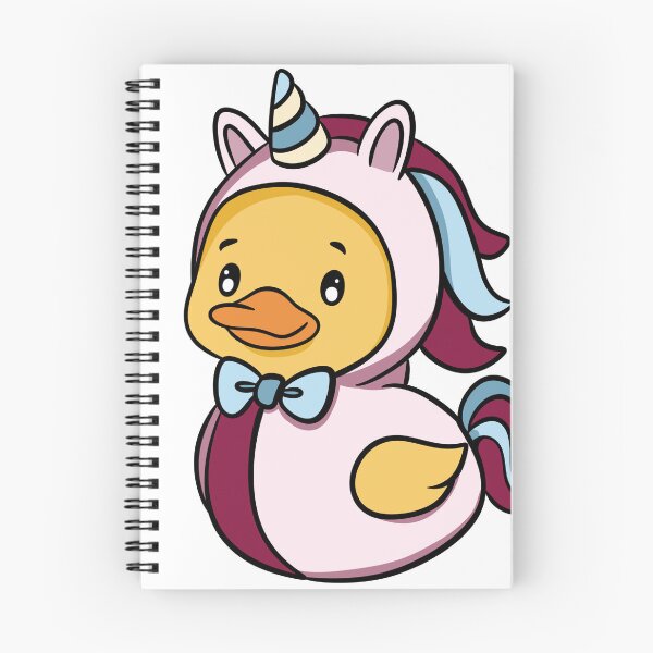 Item preview, Cute Kawaii Rubber Duck in Unicorn Onesie Costume designed and sold by LYAN-STORE.
