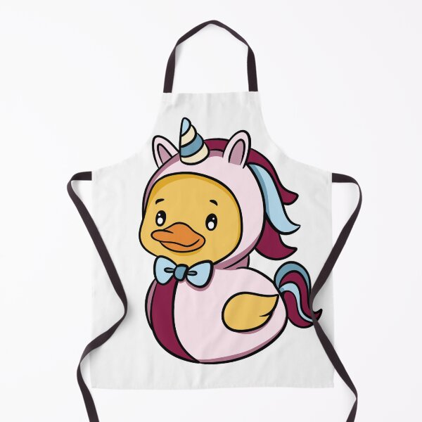 Item preview, Cute Kawaii Rubber Duck in Unicorn Onesie Costume designed and sold by LYAN-STORE.
