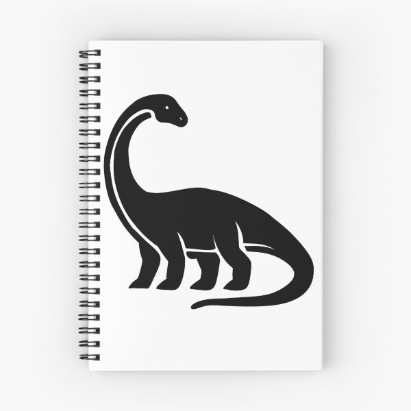 Item preview, Cute Minimalist Black Dinosaur Brachiosaurus Silhouette designed and sold by LYAN-STORE.