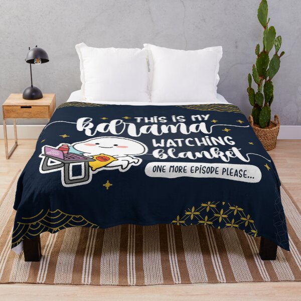 Item preview, This is my Kdrama watching blanket designed and sold by Kdramarewind.