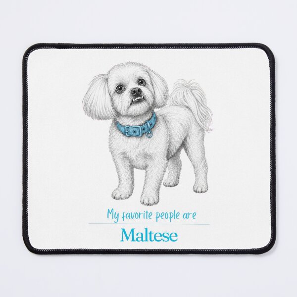 Item preview, My Favorite People Are Maltese | Maltese Mom Dad Gift | Maltese Christmas Gift | Maltese Birthday Gift | Shirt Mug Sticker designed and sold by The Frog.