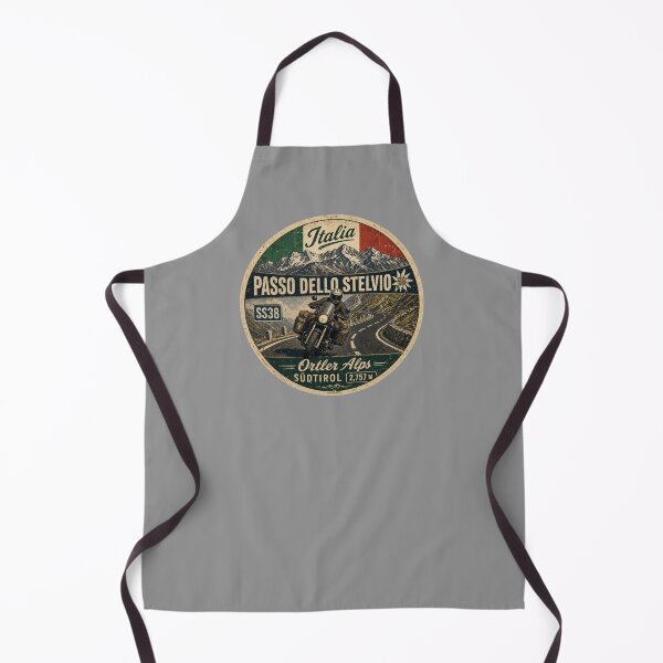 Item preview, Stelvio Pass Passo Dello Stelvio Italy Motorcycle Sticker & TShirt 11 designed and sold by OuterShellUK.