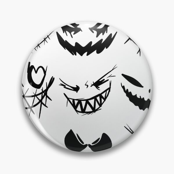 Item preview, Spooky Scary Creepy Smiles Gothic Grunge Face Elements Pack designed and sold by LYAN-STORE.