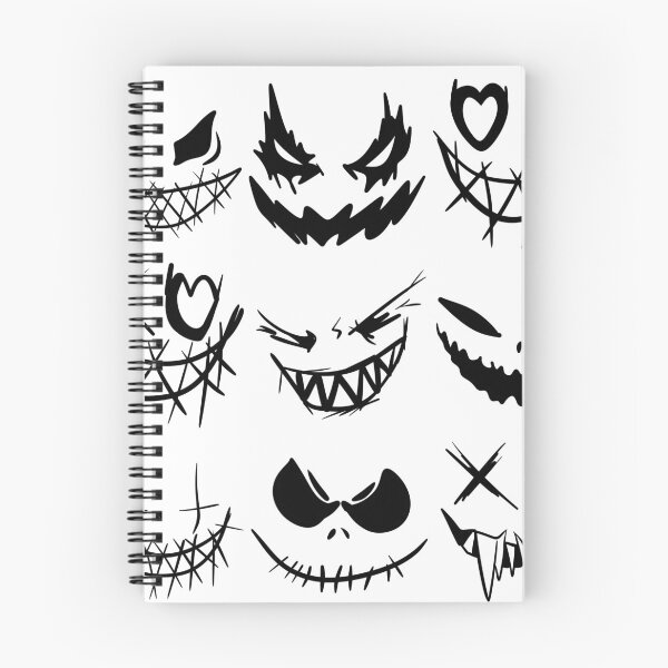 Item preview, Spooky Scary Creepy Smiles Gothic Grunge Face Elements Pack designed and sold by LYAN-STORE.