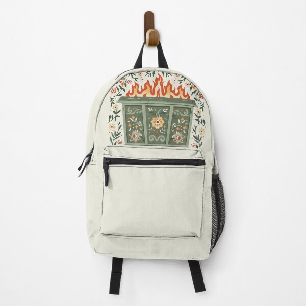 Item preview, Scandinavian Folk Art, Dumpster Fire designed and sold by xiao xuans.