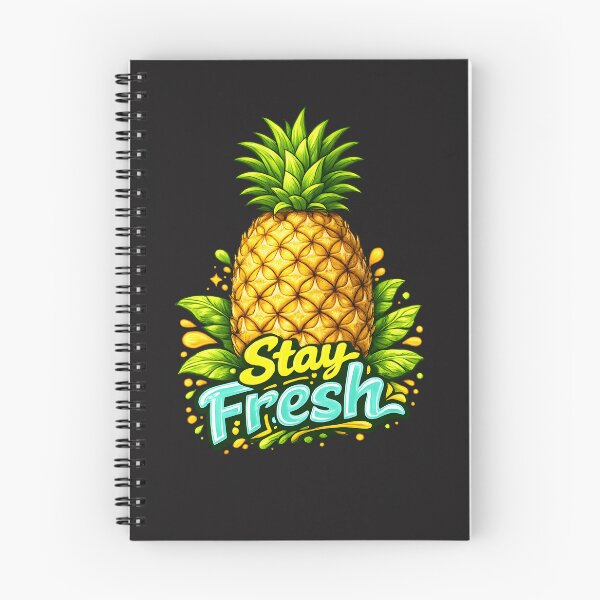 Item preview, Stay Fresh Pineapple Tropical Summer Graphic Design designed and sold by Les-Ink-Studio.