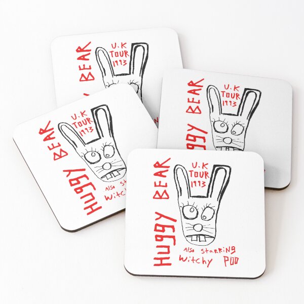 Item preview, Rabbit Black Silhouette Red Typography designed and sold by billiasbros.