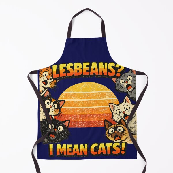 Item preview, Lesbeans I Mean Cats Funny LGBT Cat Lover Humor Pride Gift designed and sold by irfanshikh.