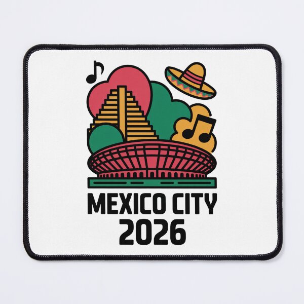 Item preview, Mexico City 2026 Azteca Stadium Pyramid Mariachi T-Shirt V23 designed and sold by DarylWelsh2024.