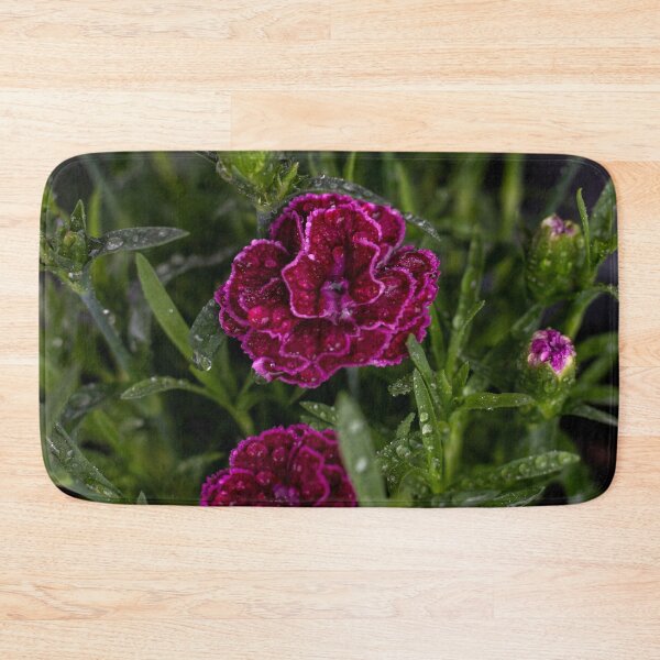 Item preview, Dewy Magenta Carnations Macro Photography designed and sold by BlueMandarin.