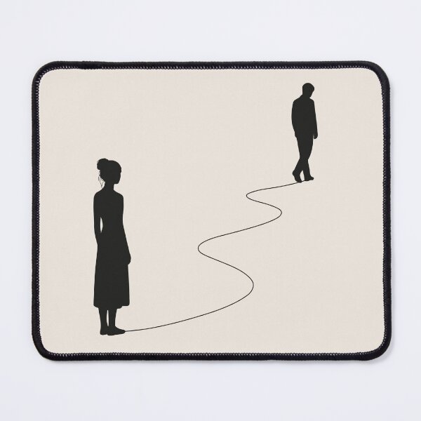 Item preview, Minimalist Relationship Breakup Art designed and sold by Studio pod Burom.