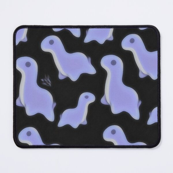 Item preview, Cute Kawaii Purple Dinosaur Loch Ness Monster Seamless Pattern designed and sold by LYAN-STORE.