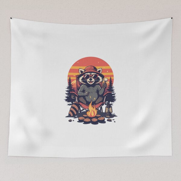 Item preview, Retro Summer Camping Vibes designed and sold by PeterskyDesign.