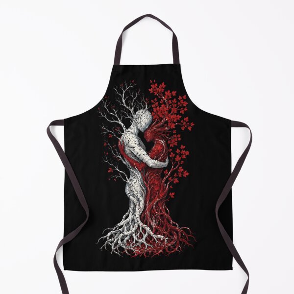 Item preview, Rooted Together — Tree Couple Embrace Art Print, Twin Flame Botanical Illustration, Soulmate Nature Gift designed and sold by Martin's_Design.