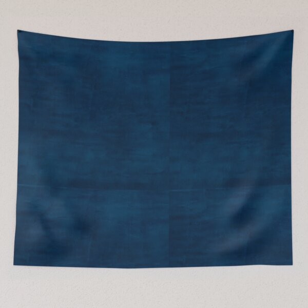 Item preview, Deep Midnight Blue Solid Color Minimalist Texture designed and sold by L&L.
