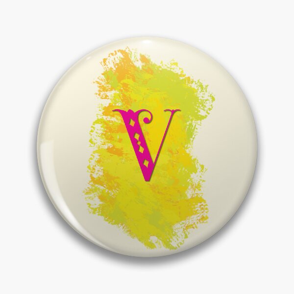 Item preview, V Letter, The Letter V designed and sold by CharlottePlaceArt.