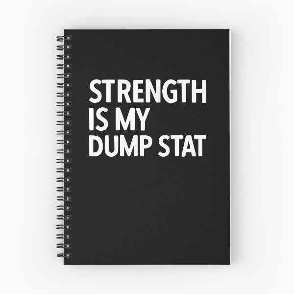 Item preview, Strength is my Dump Stat designed and sold by ttrpgist.