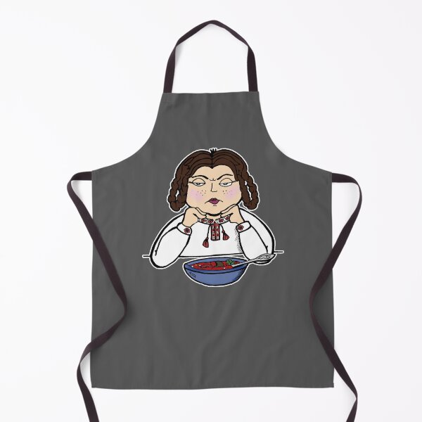 Item preview, Funny Ukrainian Borscht Angry Girl Vyshyvanka Meme designed and sold by MyxaART.