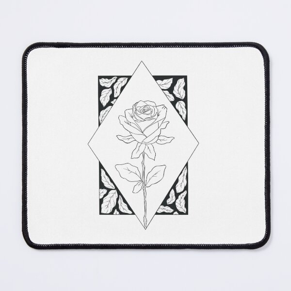 Item preview, Rose in a frame with nature elements designed and sold by ArtedeSer.