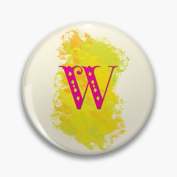 Item preview, W Letter, The Letter W designed and sold by CharlottePlaceArt.