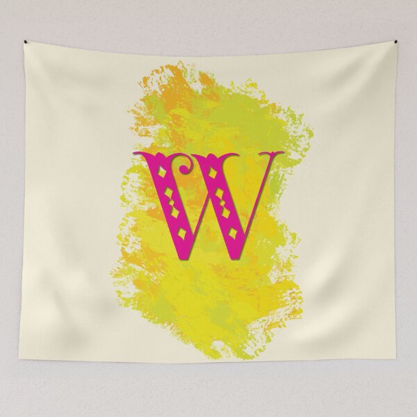 Item preview, W Letter, The Letter W designed and sold by CharlottePlaceArt.