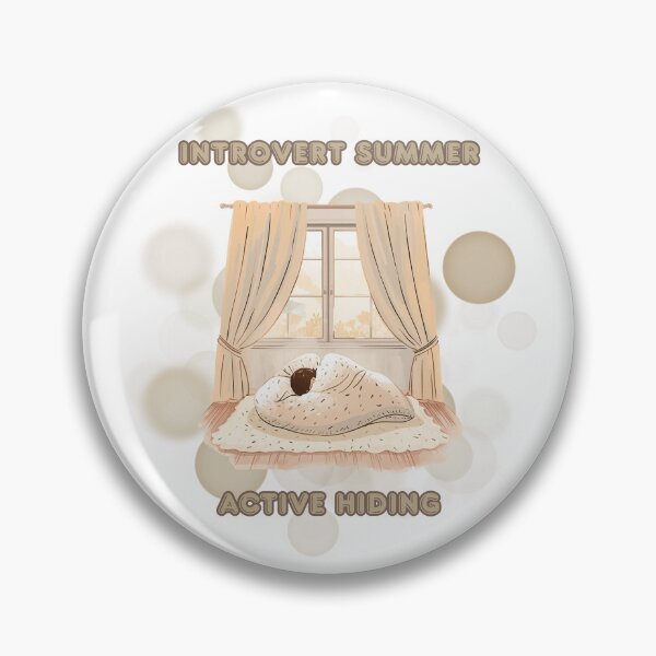 Item preview, Introvert Summer Active Hiding Funny Introvert Design designed and sold by iamKRUK.