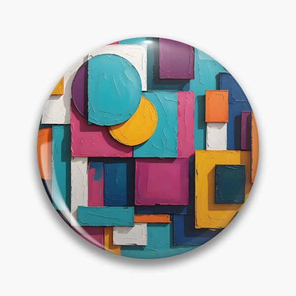 Item preview, Geometric, Colorful Modern Art  designed and sold by Pim-Crystal.