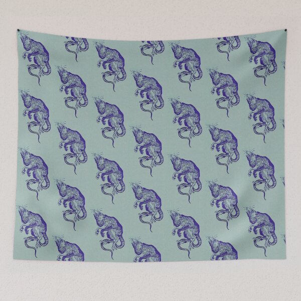 Item preview, Purple Zombie Rat designed and sold by The-old-sveinn.