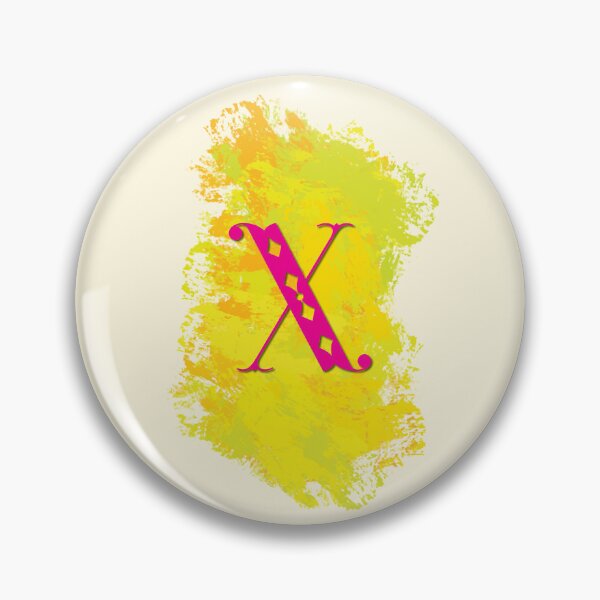 Item preview, X Letter, The Letter X designed and sold by CharlottePlaceArt.